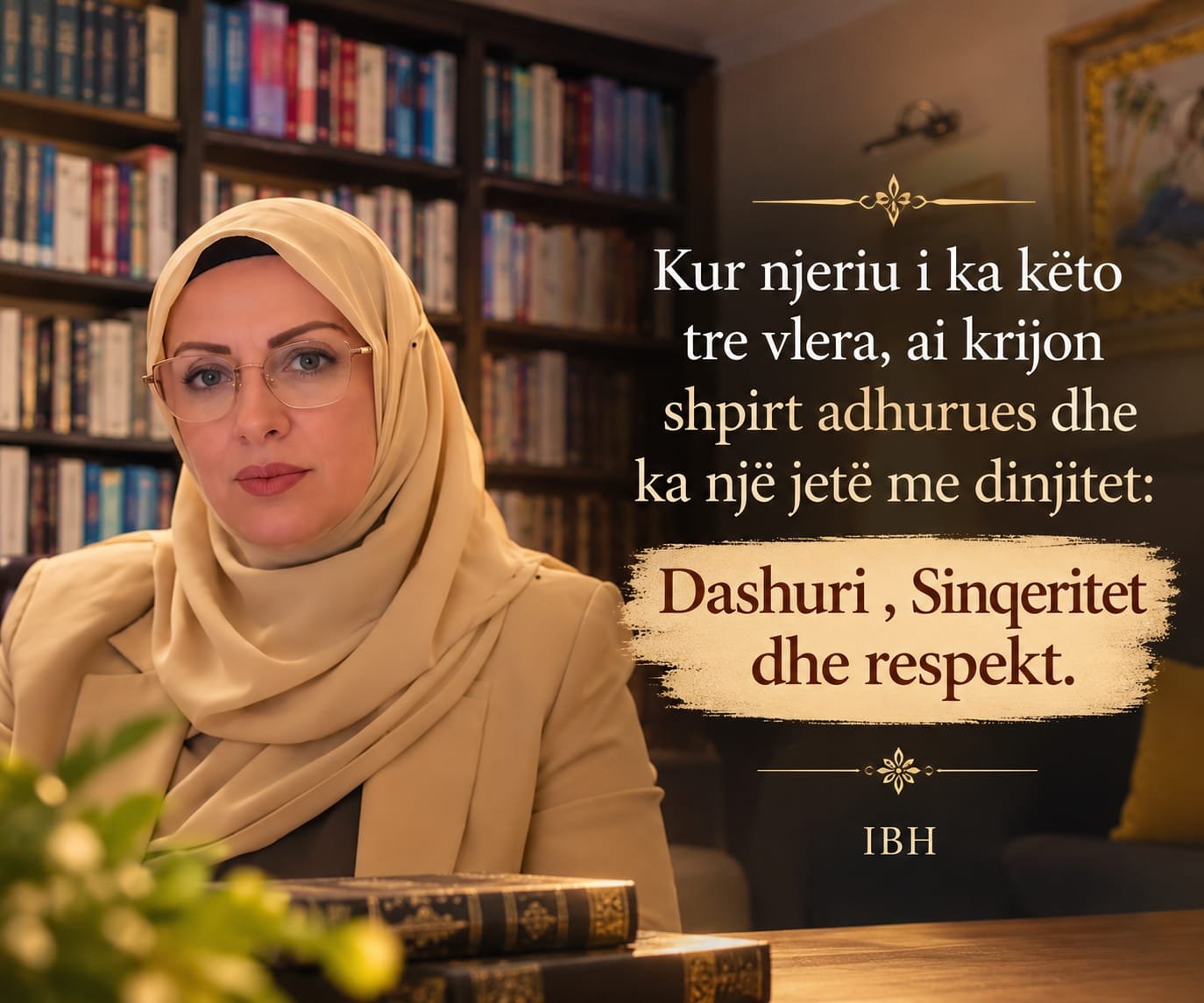 Ikballe Berisha Huduti — Dashuri, sinqeritet dhe respekt